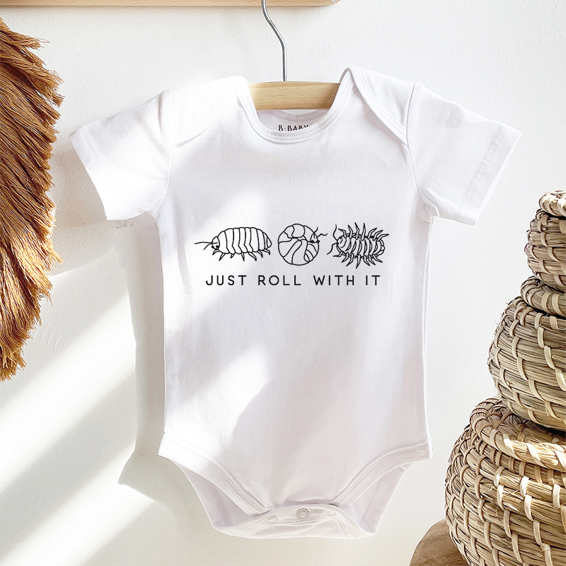 Just Roll With It Bodysuit For Baby
