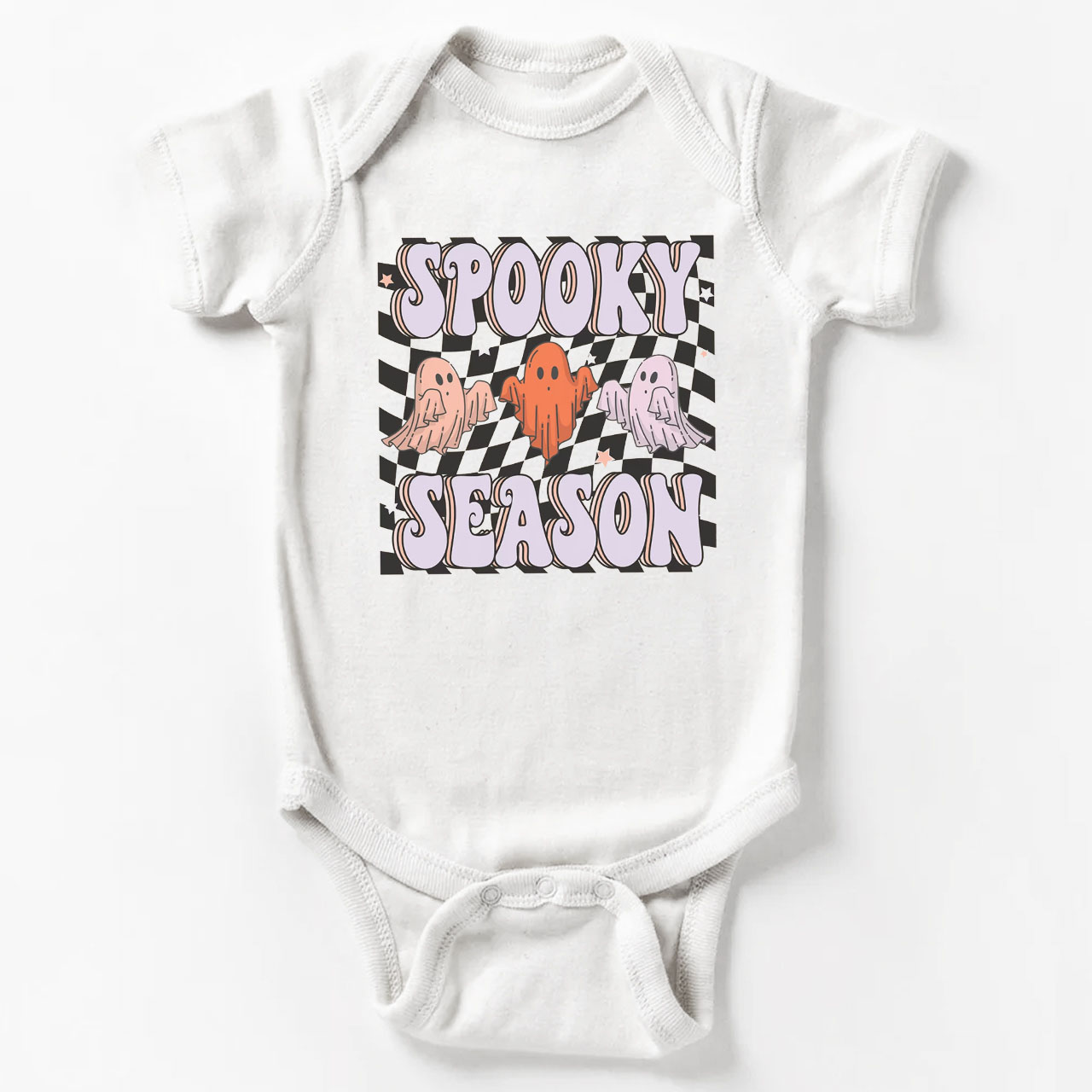 Spooky Season - Retro Halloween Baby Bodysuit