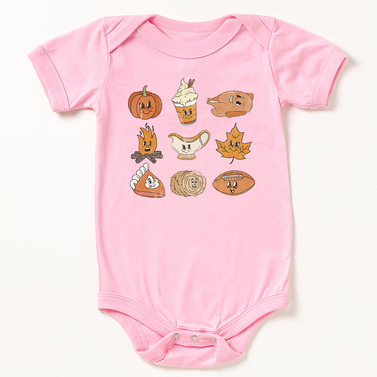 Autumn Natural Halloween Baby Bodysuit