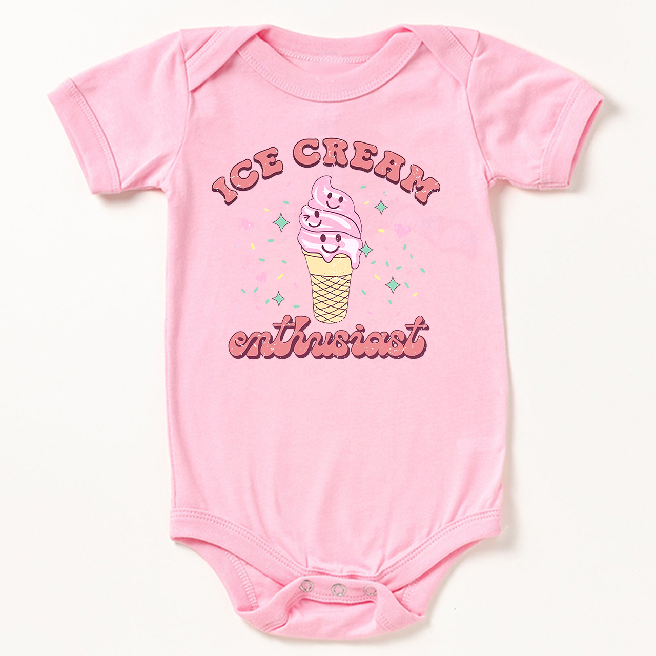 Ice Cream Enthusias Bodysuit