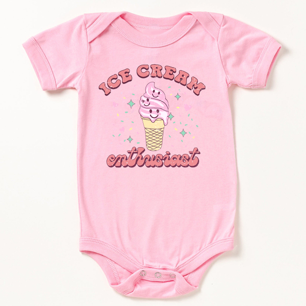 Ice Cream Enthusias Bodysuit