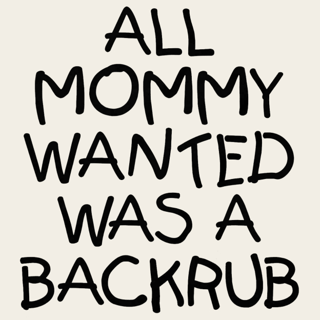 All Mommy Wanted Was A Backrub Bodysuit For Baby