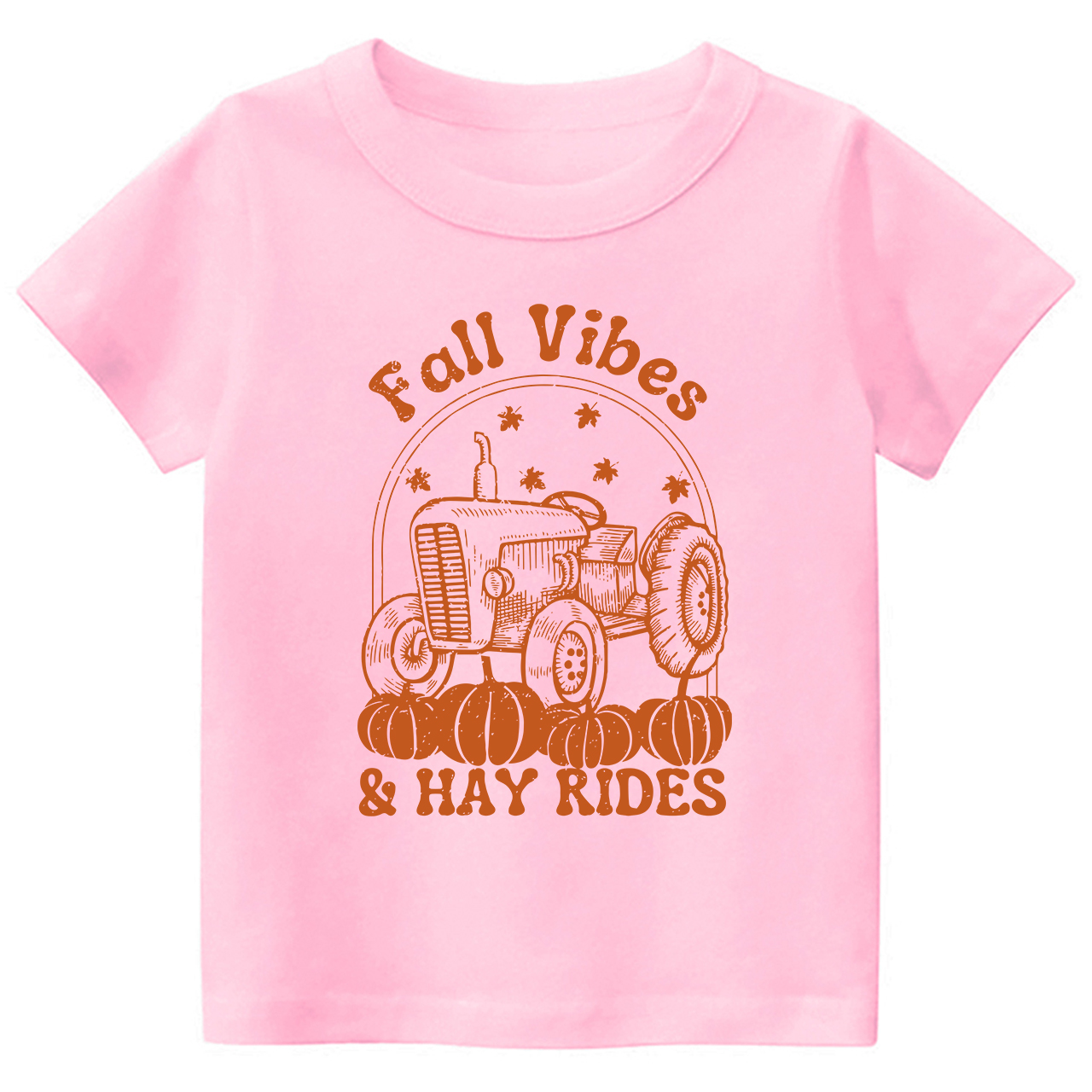 Fall Vibes And Hayrides Kids Shirt