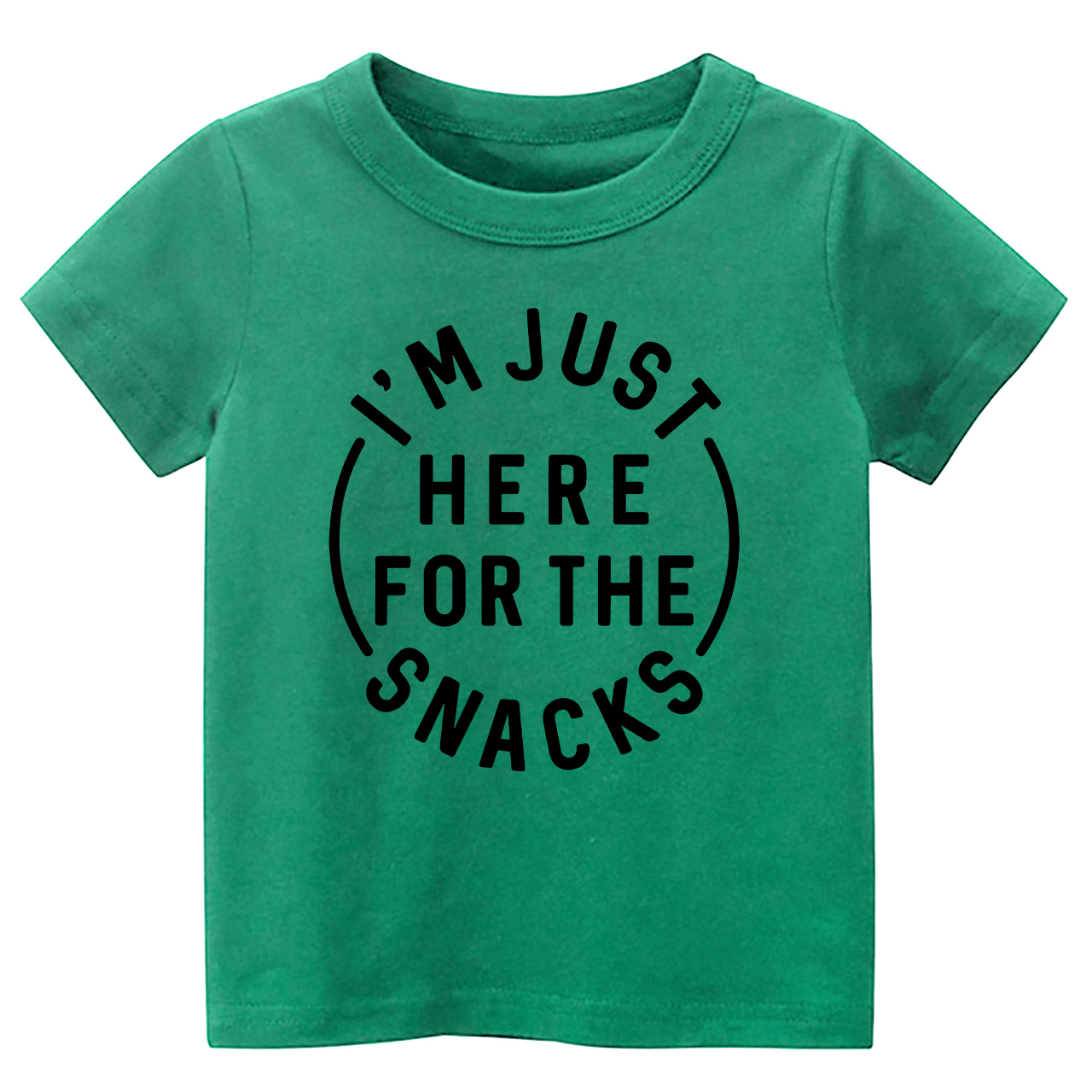 I'm Just Here For The Snacks Shirts For Kids