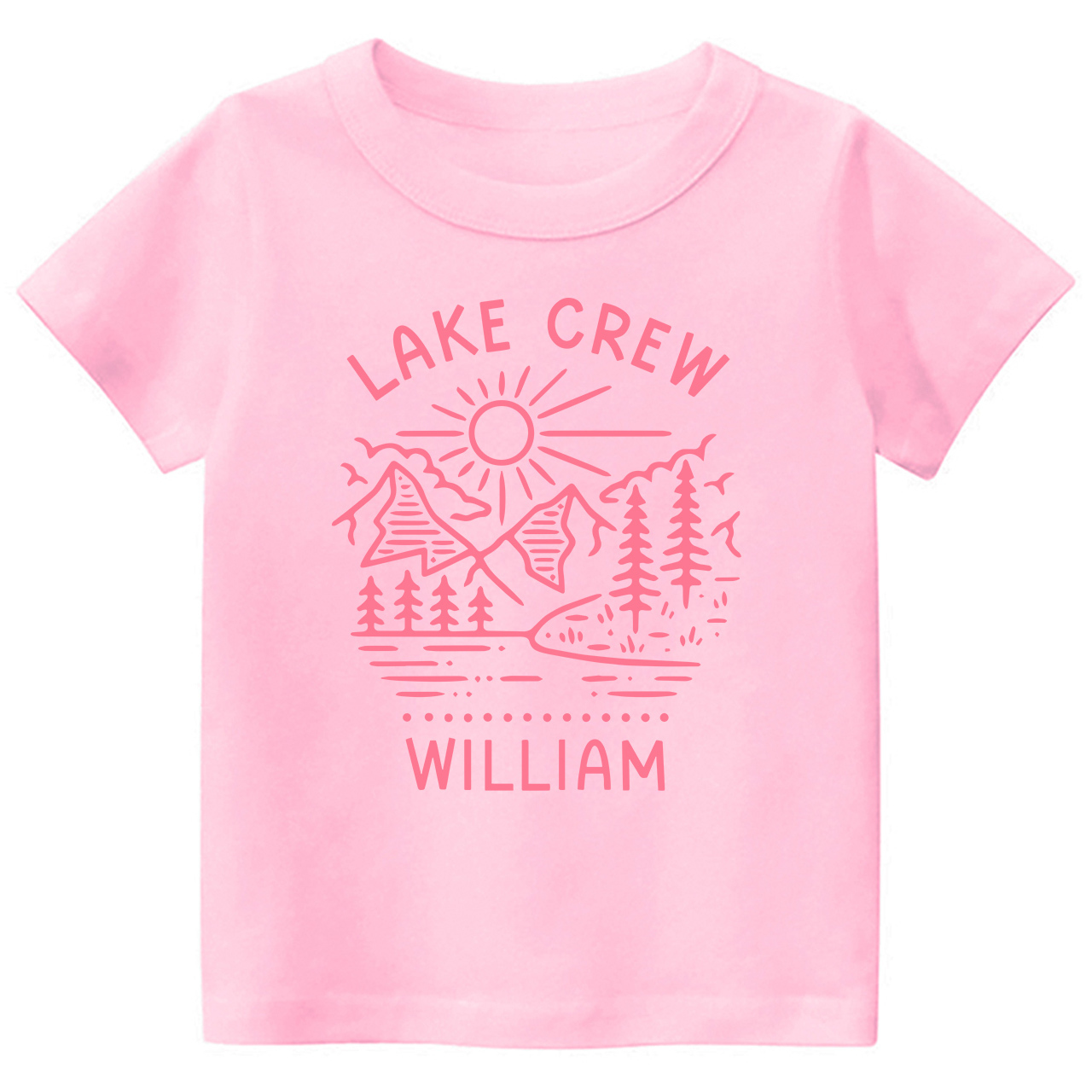 Custom Lake Crew Kids Shirt 