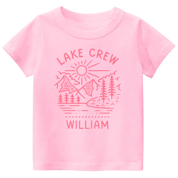 Custom Lake Crew Kids Shirt 