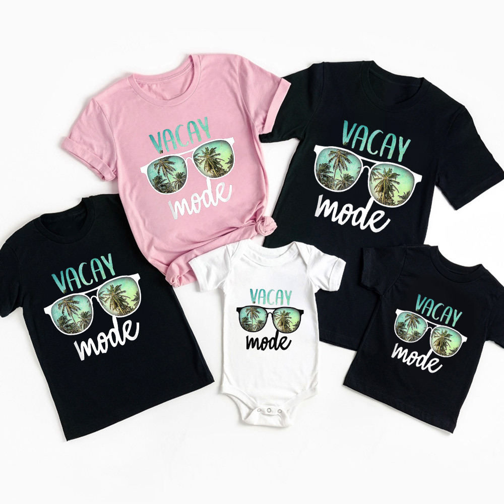 Vacay Mode Family Vacation Shirts
