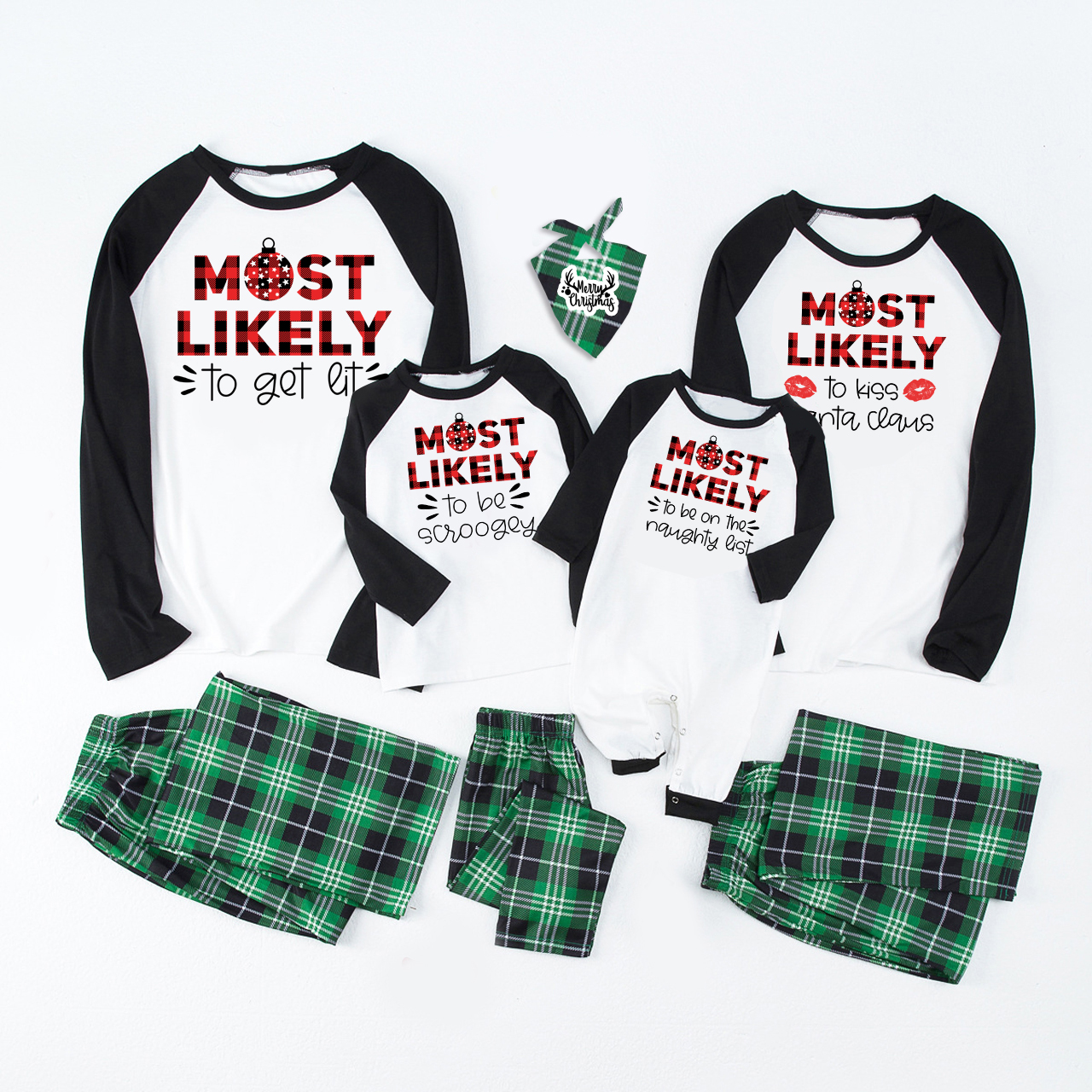Most Likely Disco Ball Family Matching Pajamas