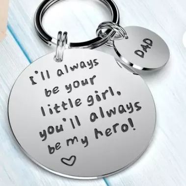 Perfect Gift For Dad Keychain