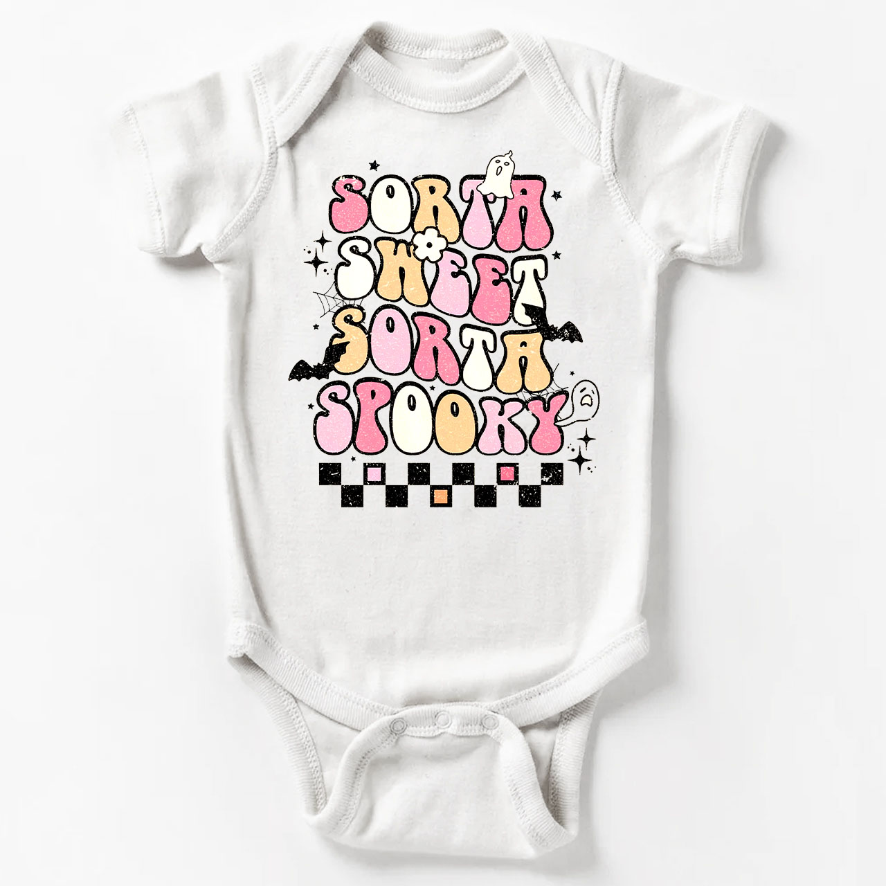 Sorta Sweet Sorta Spooky Halloween Baby Bodysuit