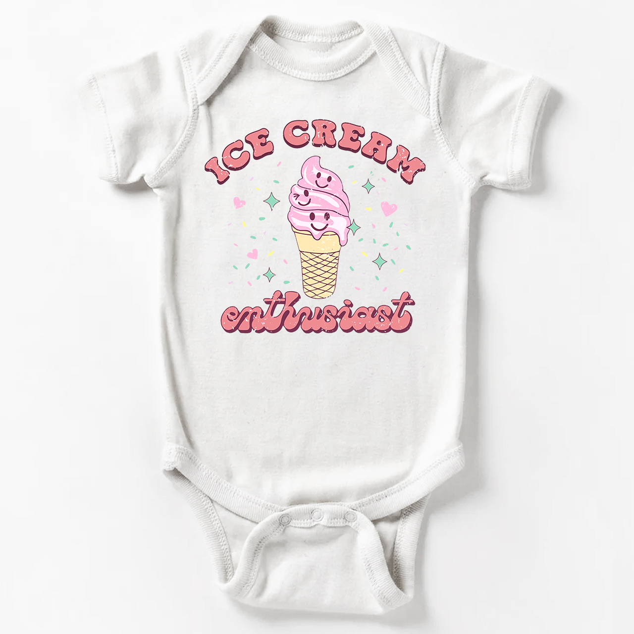 Ice Cream Enthusias Bodysuit