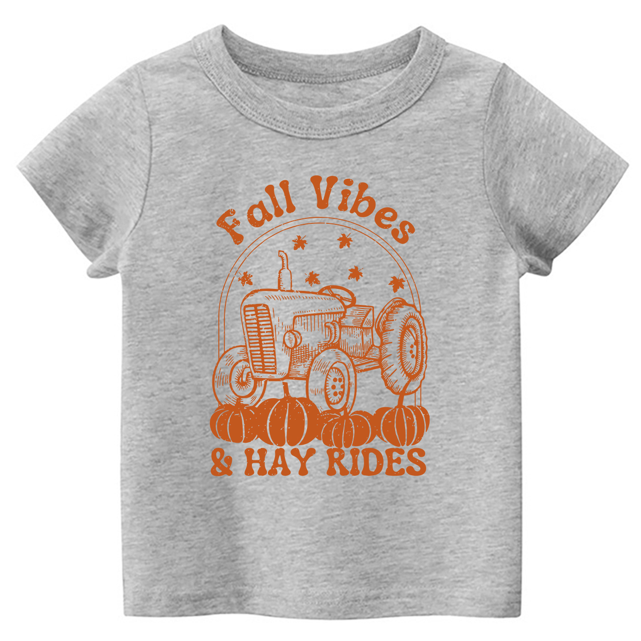 Fall Vibes And Hayrides Kids Shirt