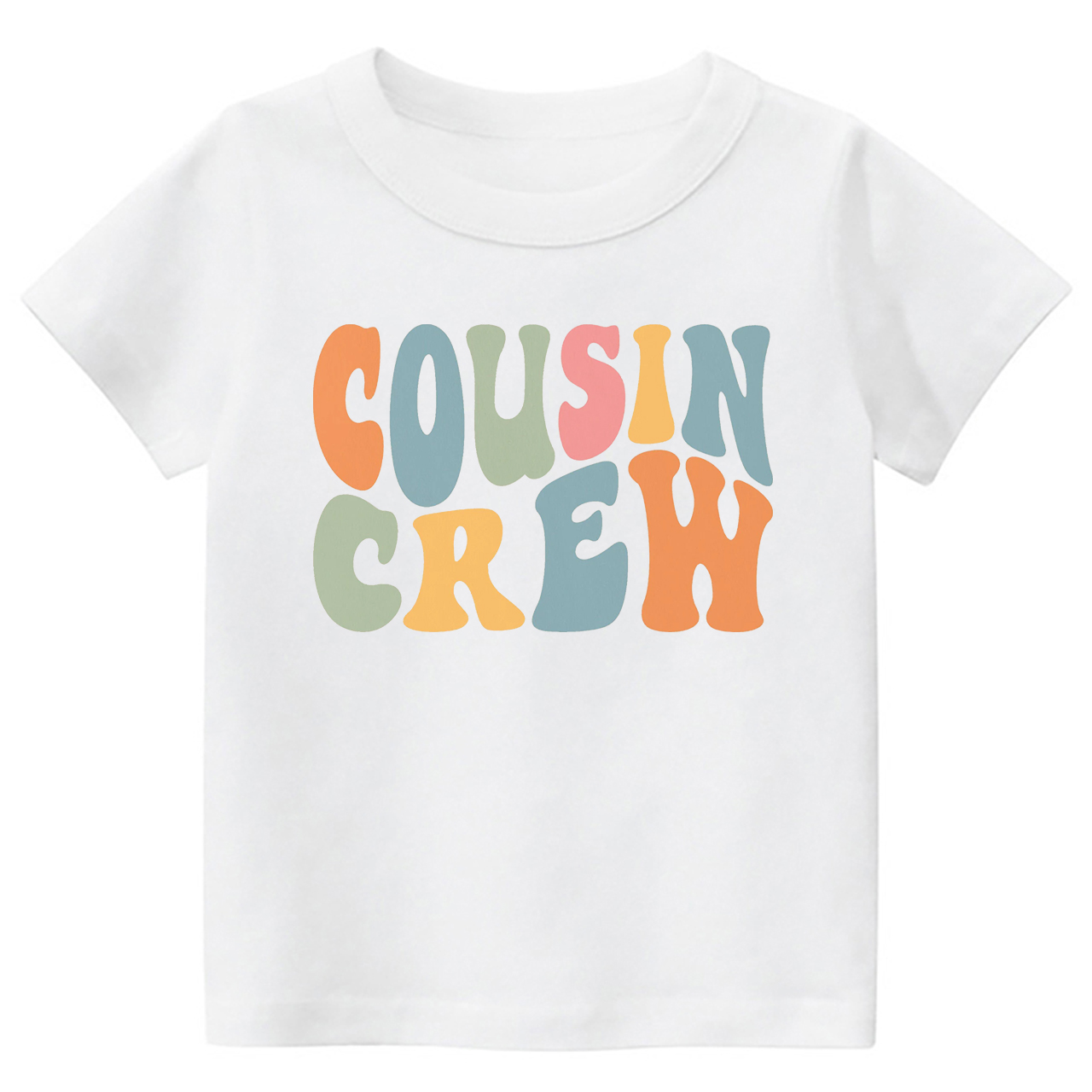 Retro Cousin Crew Shirts For Kids