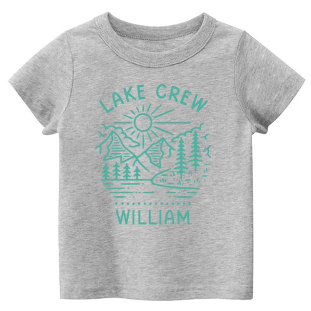 Custom Lake Crew Kids Shirt 