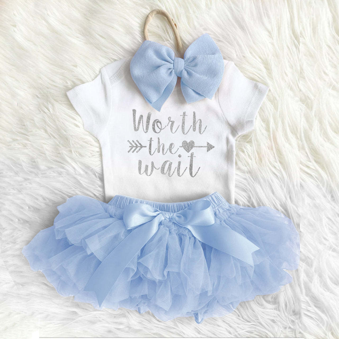 Tutu Baby Girl Oufit Set 0-9M