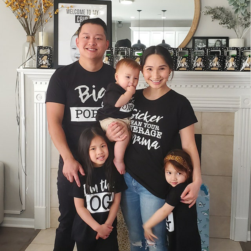 The BIG One Family shirts