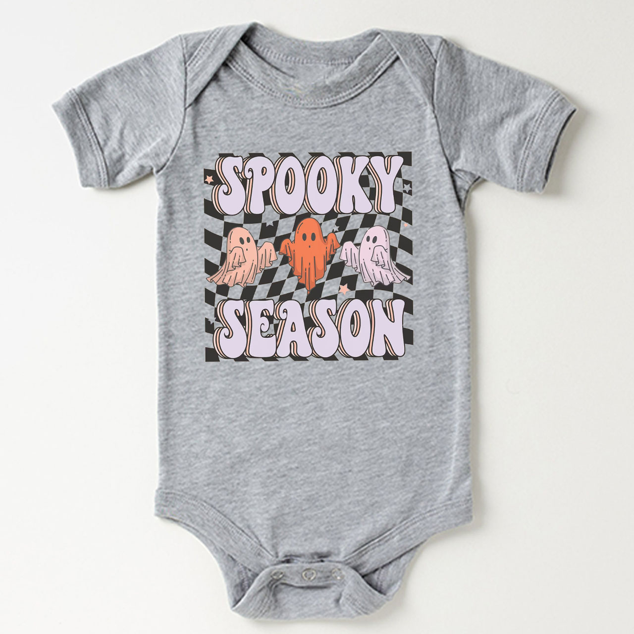 Spooky Season - Retro Halloween Baby Bodysuit