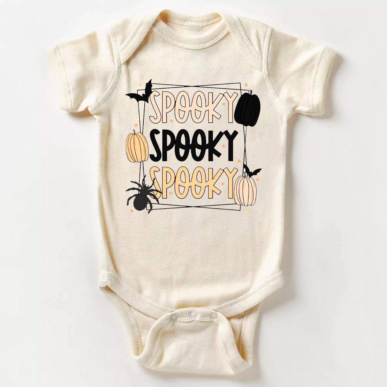 Spooky Spooky Spooky - Halloween Baby Bodysuit