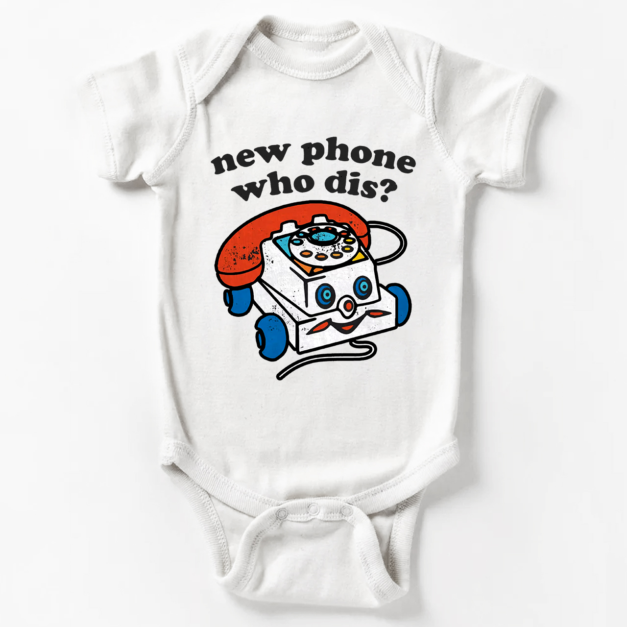 New Phone Who Dis Bodysuit