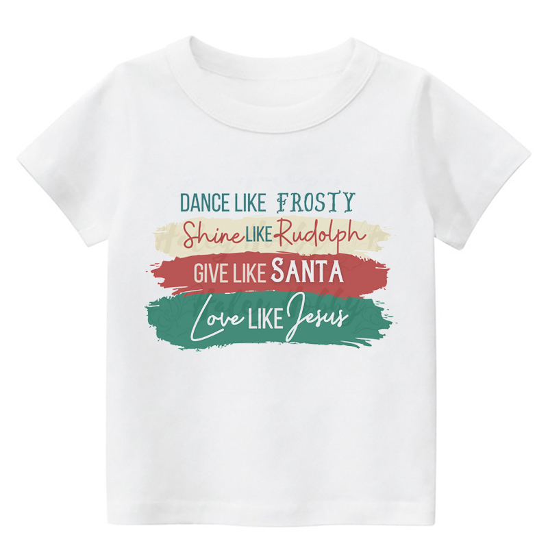 Love Like Jesus Toddler Christmas Shirt