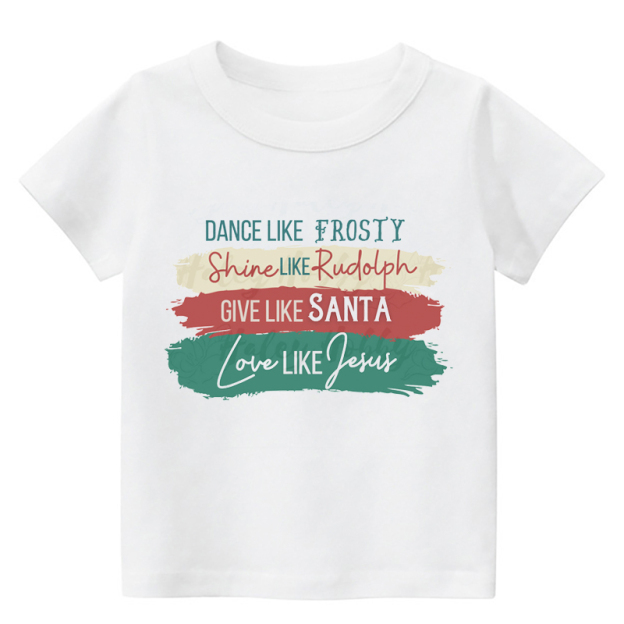 Love Like Jesus Toddler Christmas Shirt
