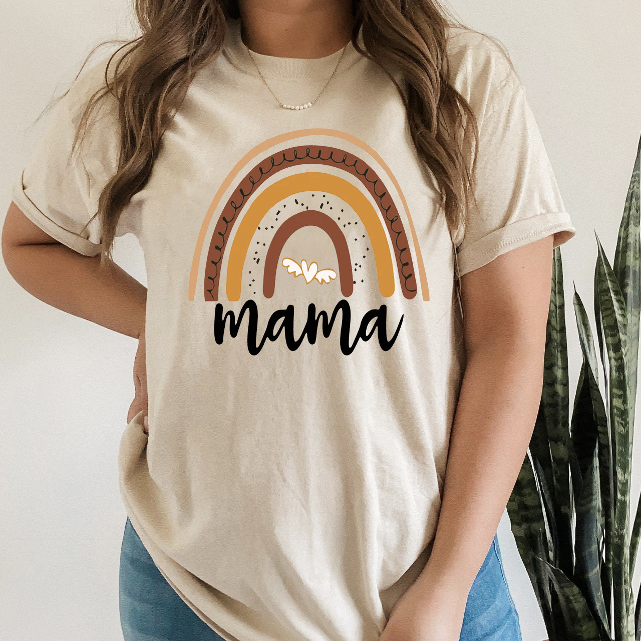 Bohemian Rainbow Mom Shirts