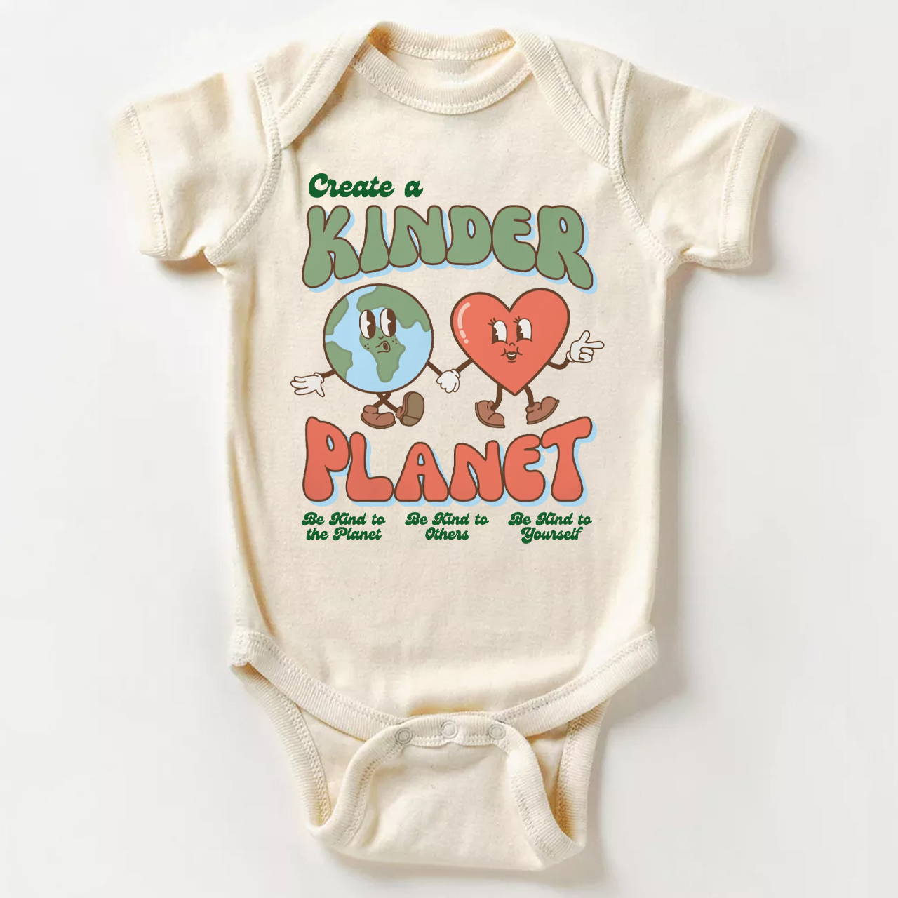 Create A Kinder Planet Earth Day Baby Bodysuit