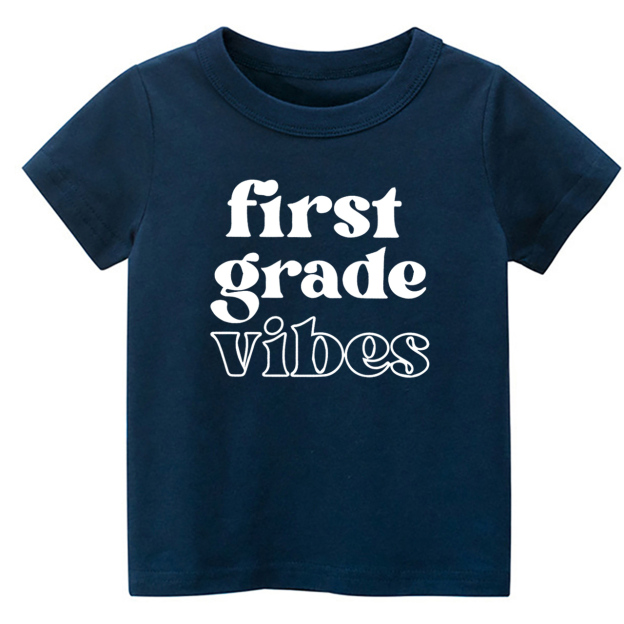Back To School Vibes Shirt For Boys Or Girls