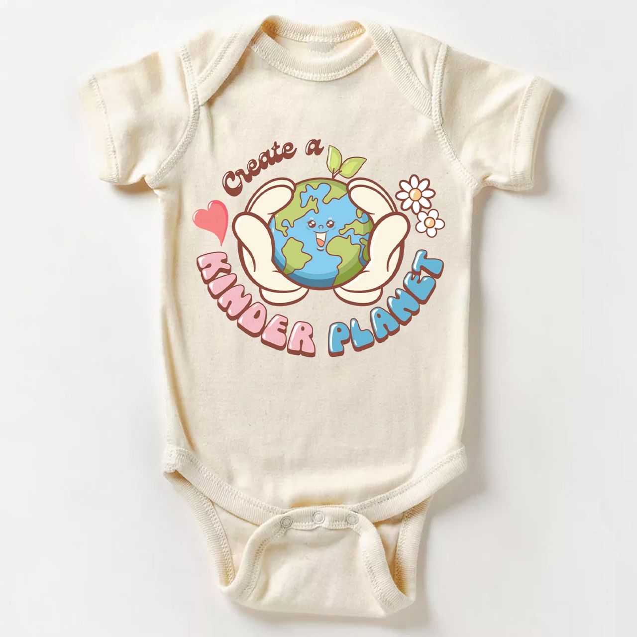 Create A Kinder Planet Design Bodysuit For Baby