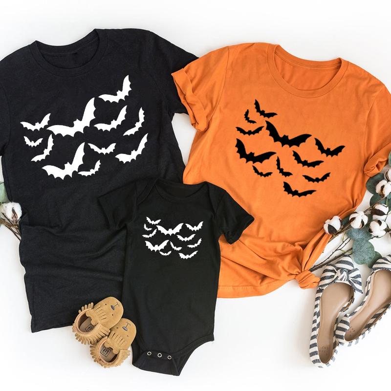 Halloween Bat Family Party Matching Shirt