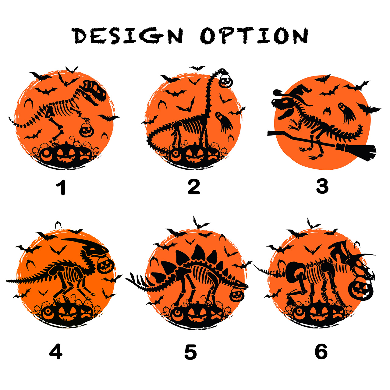 Halloween Dinosaurs Costume Family Shirts