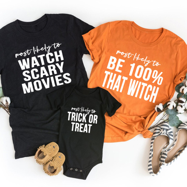 Family Shirts Most Likely To Halloween Party
