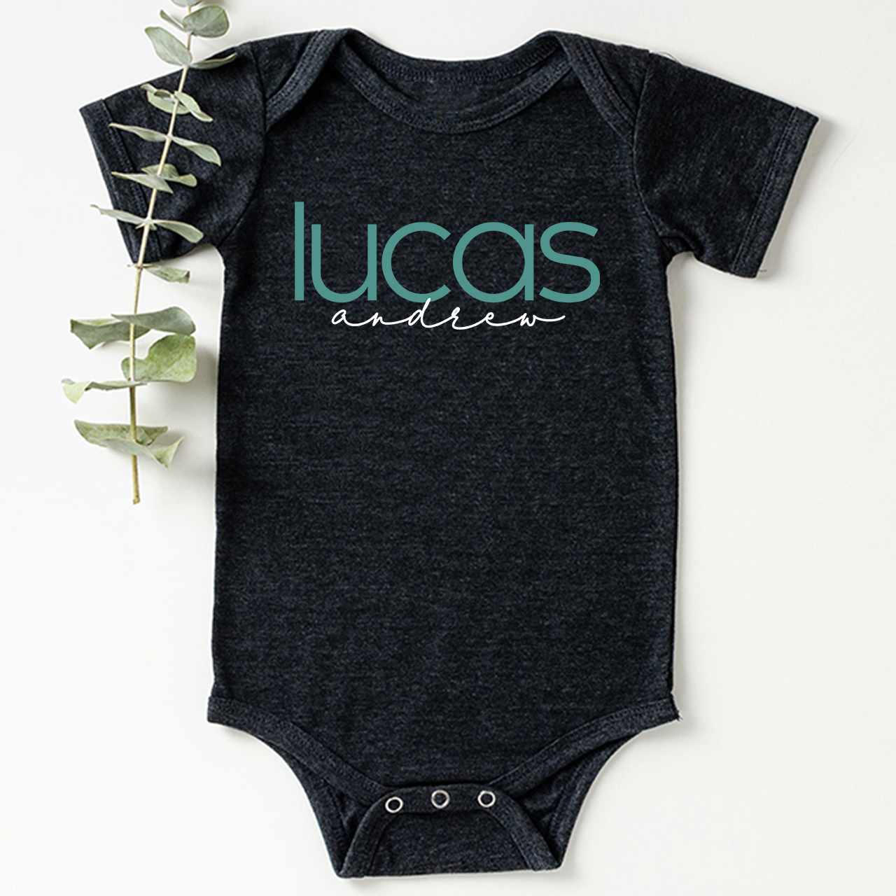 Personalized Name Bodysuit For Baby