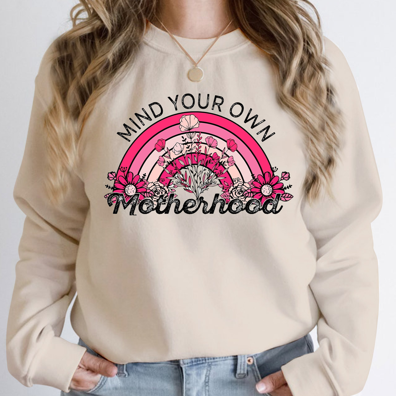 Mind Your Own Motherhood Retro Sweatshirt