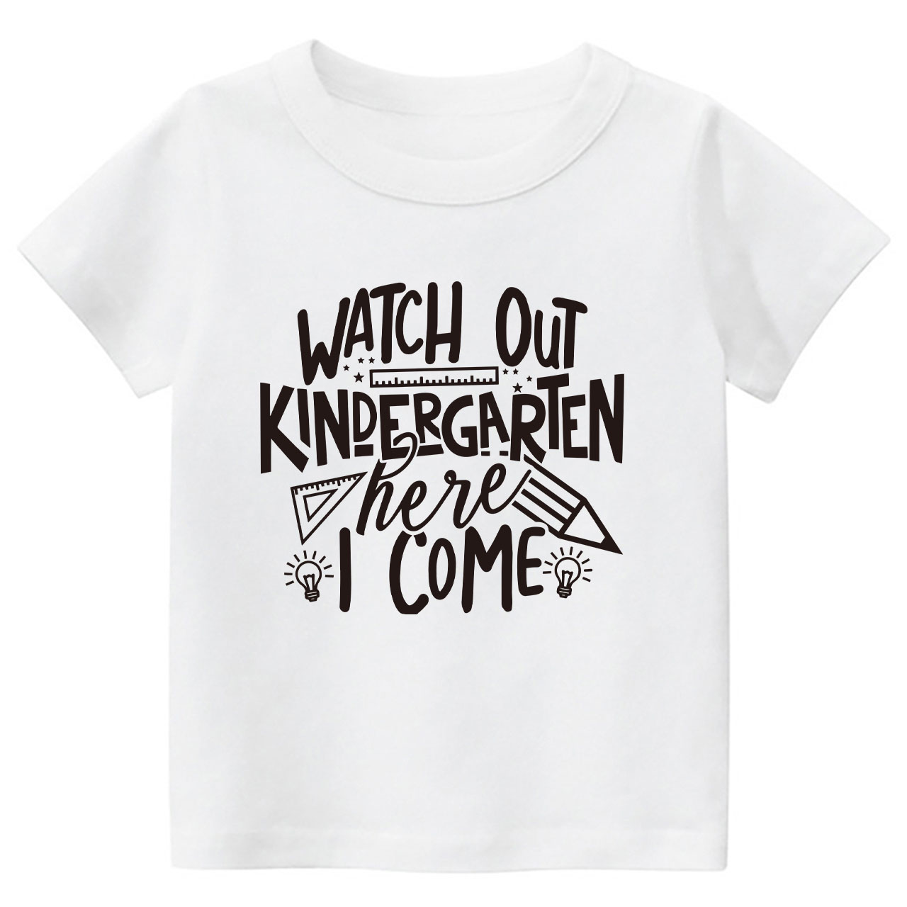 Watch Out KINDERGARTEN Here I Come Shirt For Kids