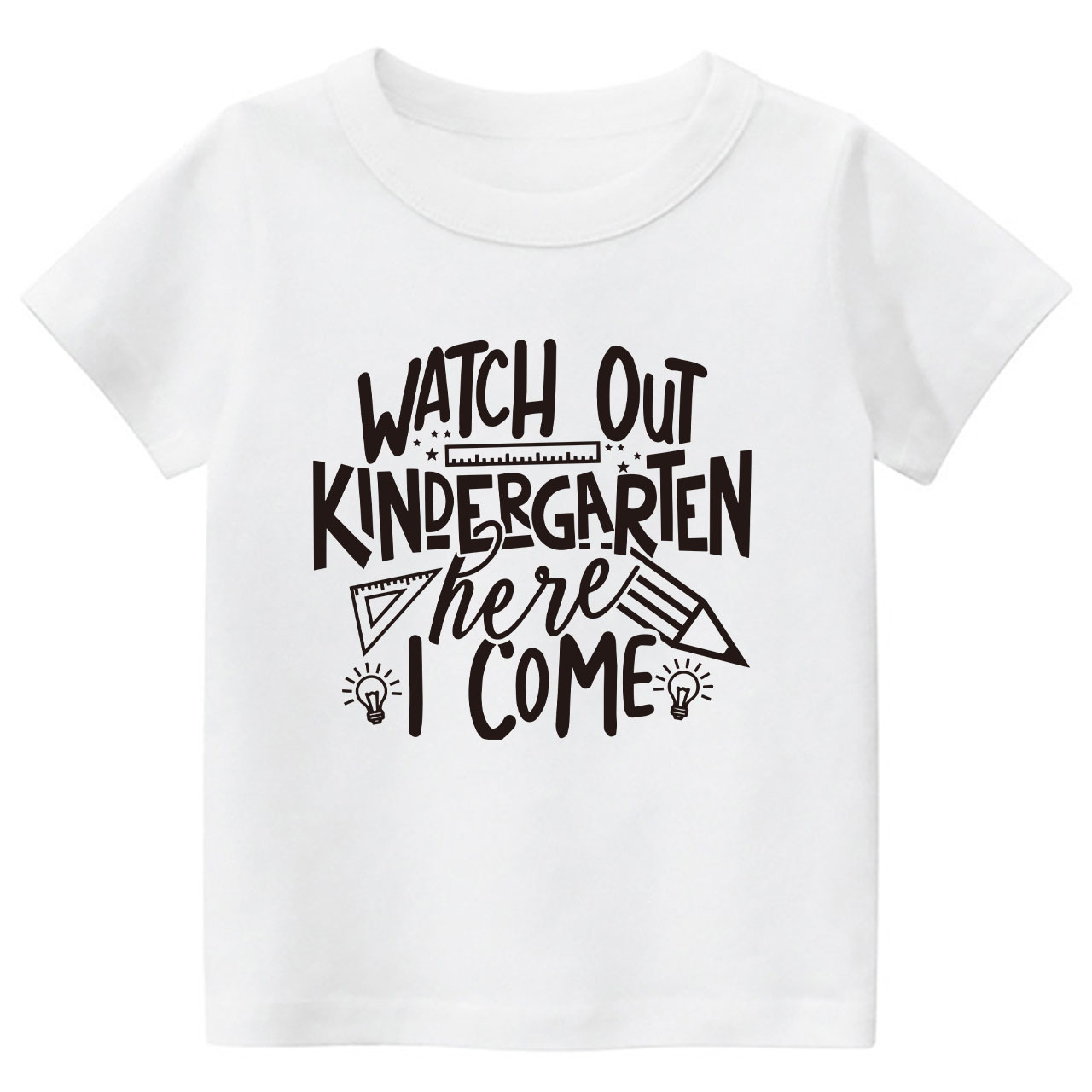 Watch Out KINDERGARTEN Here I Come Shirt For Kids
