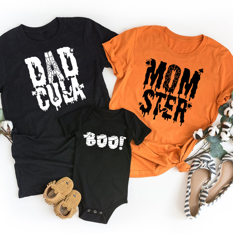 Funny Halloween Family Party Matching T-Shirts