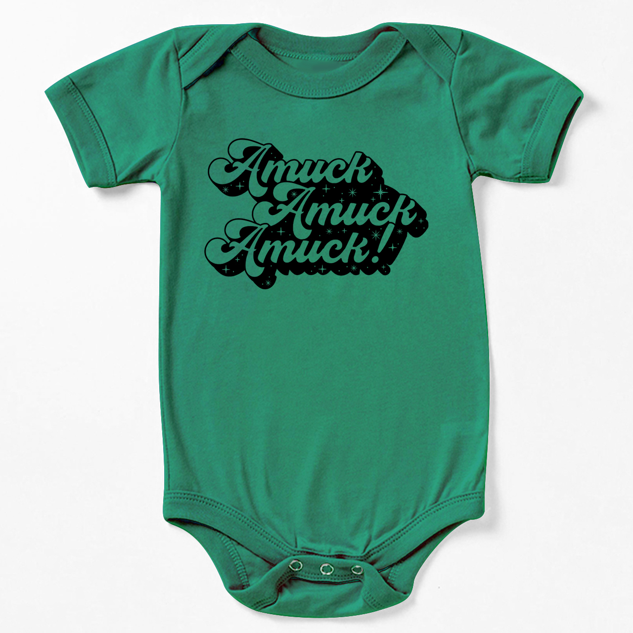 Amuck Retro Hocus Pocus Halloween Baby Bodysuit