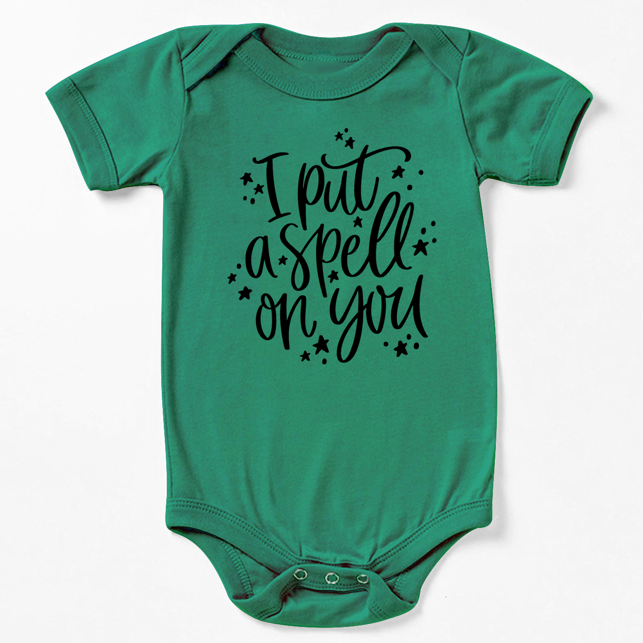 I Put A Spell On You Halloween Baby Bodysuit