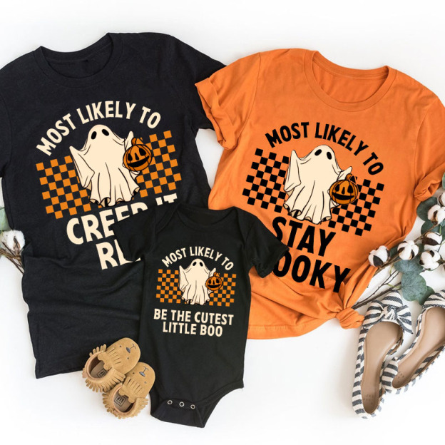 Matching Family Halloween Shirts Most Likely To