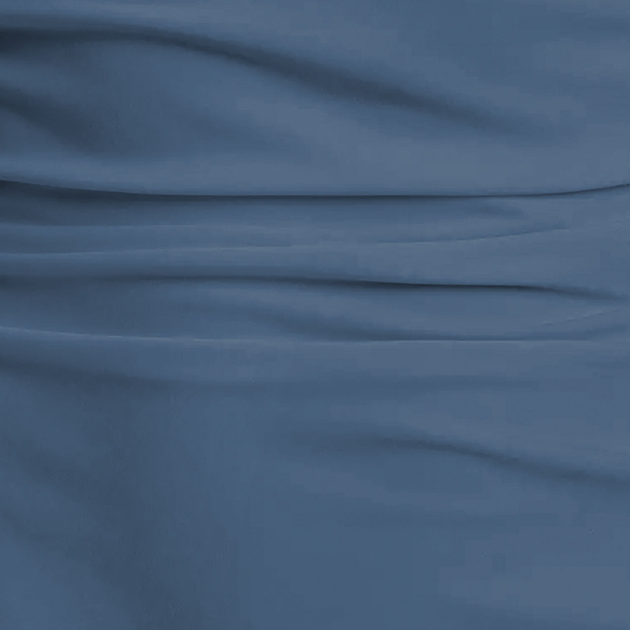 Deep Sea Blue Two-Piece Pajama Set For Kids