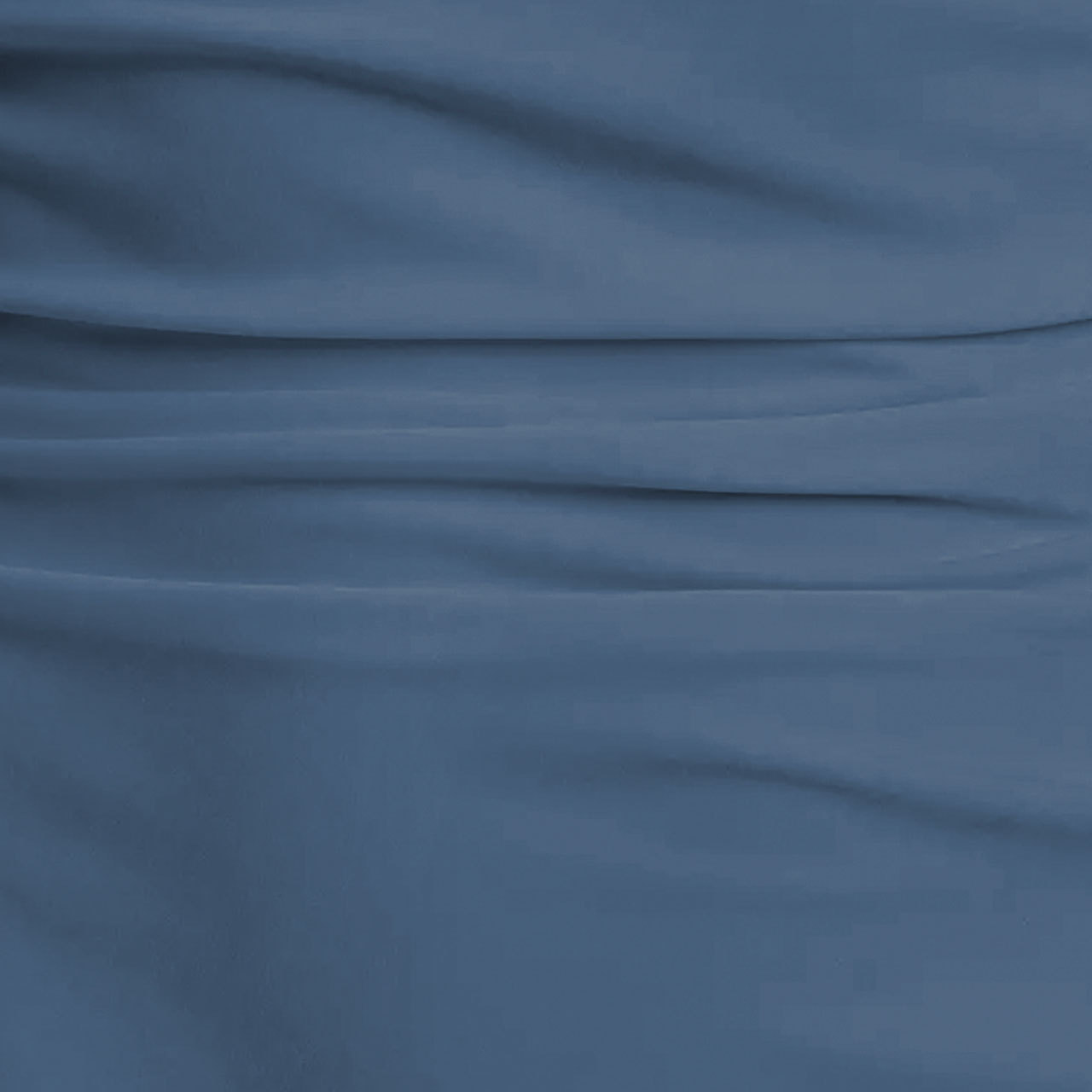 Deep Sea Blue Two-Piece Pajama Set For Kids