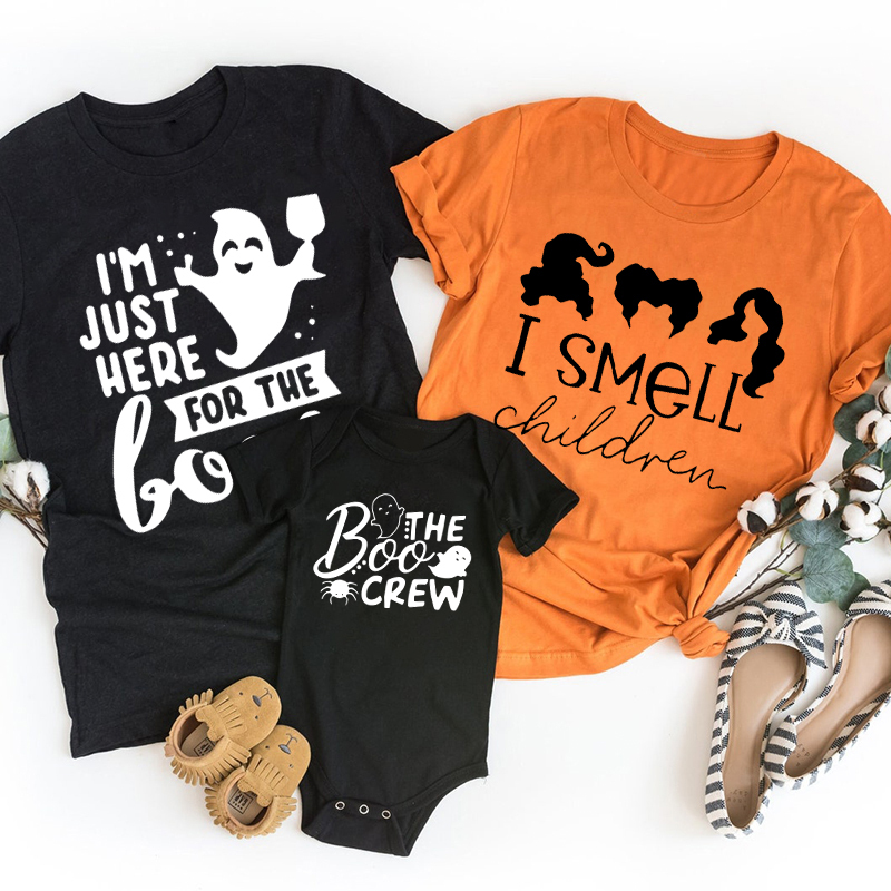 I Smell Children Halloween Family Matching Shirts