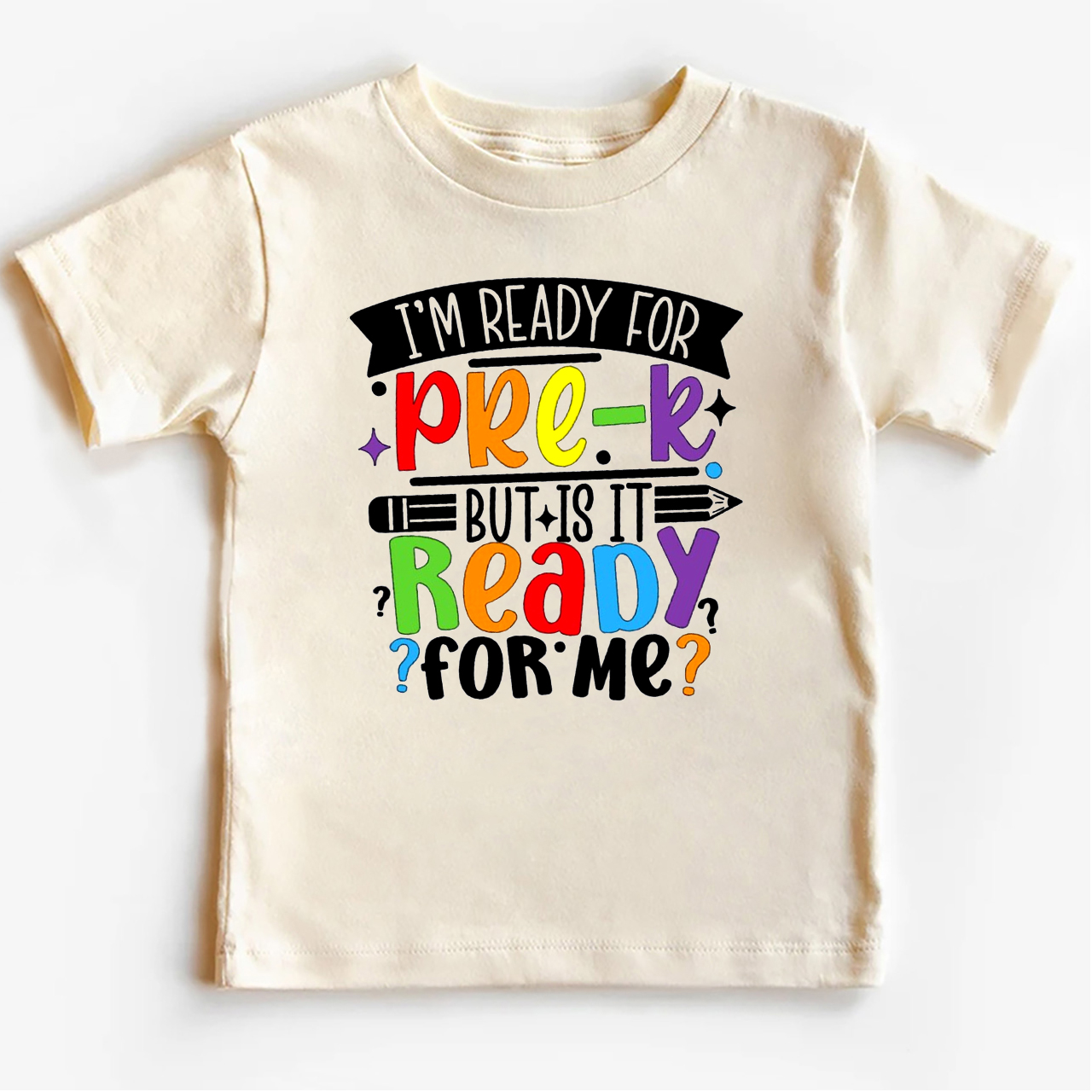 Is Pre-K Ready For Me Back To School Kids Shirts