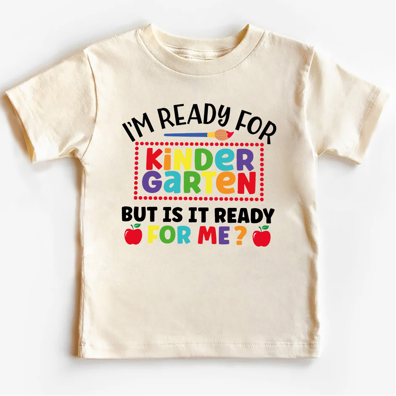 I'm Ready For Kindergarten Back To School Kids Shirts