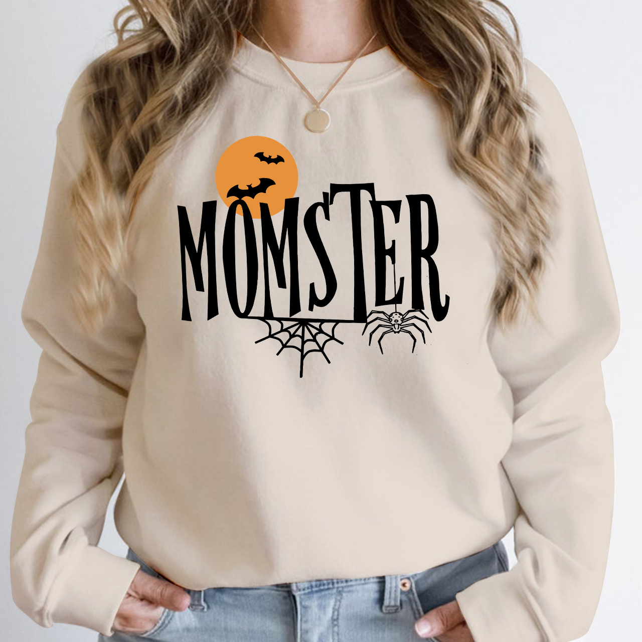 Momster Halloween Gift Sweatshirt