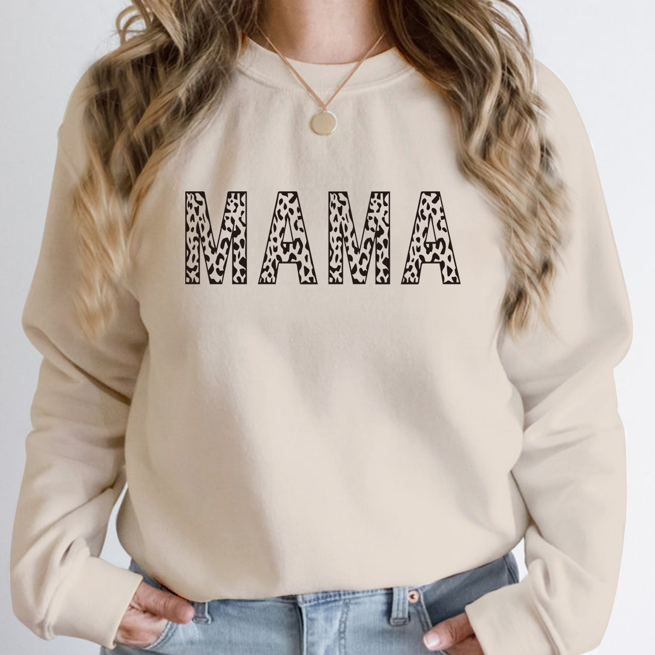 Gifts For Mom Leopard Print Sweatshirt