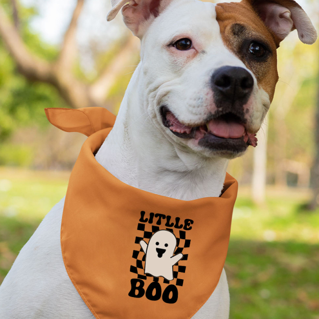 Checkerboard Pumpkin Ghost Halloween Family Matching Shirts