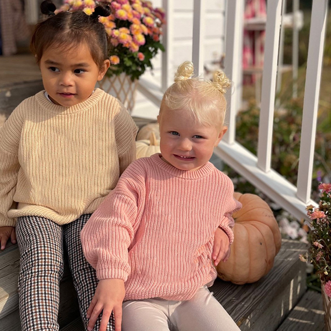 Knit Fall Sweater For Babies And Toddlers