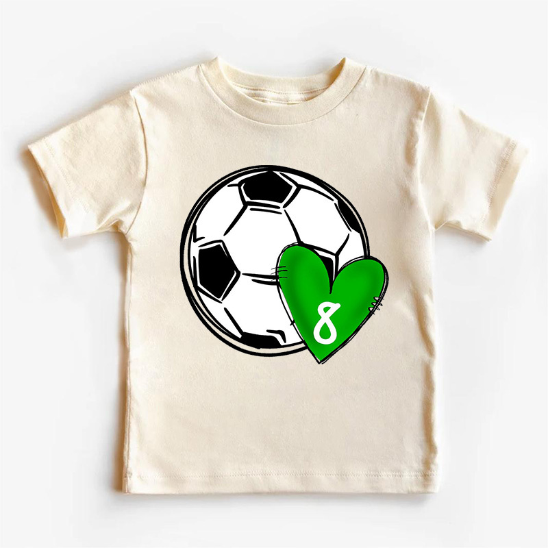 Custom Name&Heart Color Kids Shirt